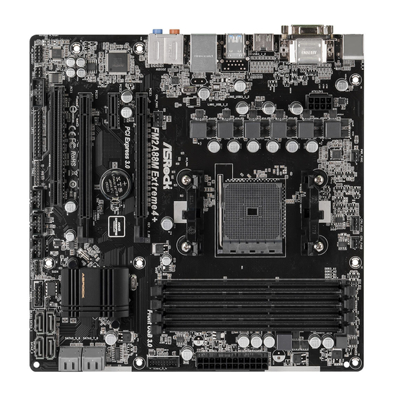 ASROCK FM2A88M Extreme4+ Schnellinstallationsanleitung