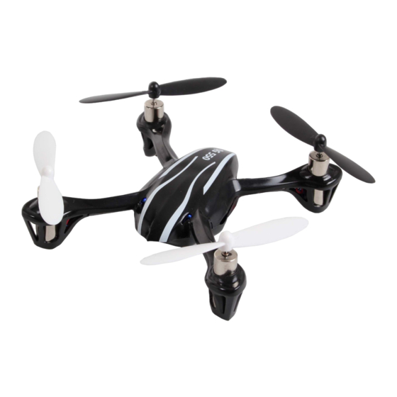 Revell Control MINI-QUADROCOPTER QG550 Bedienungsanleitung