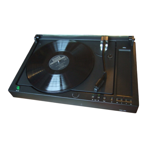 Braun PDS 550 Technische Information