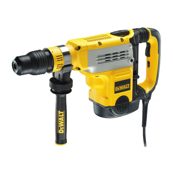 DeWalt D25712 Bersetzt Von Den Originalanweisungen