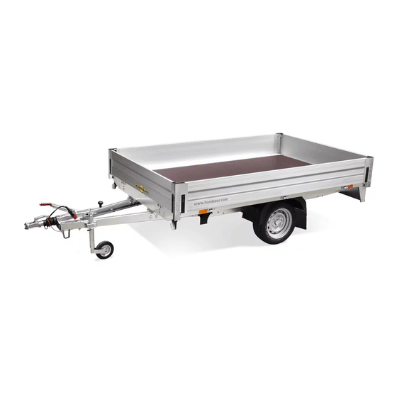 Humbaur 1000 series Betriebsanleitung