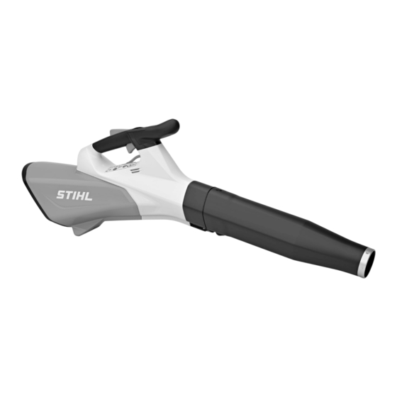 Stihl BGA 200 Gebrauchsanleitung