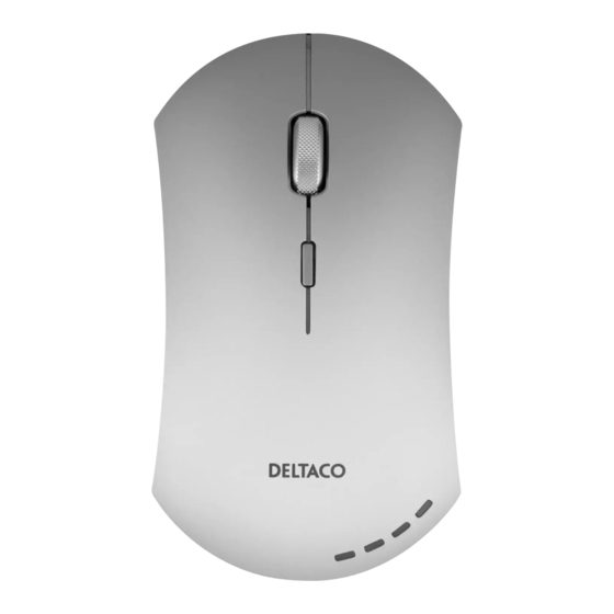Deltaco WIRELESS SILENT MOUSE Benutzerhandbuch