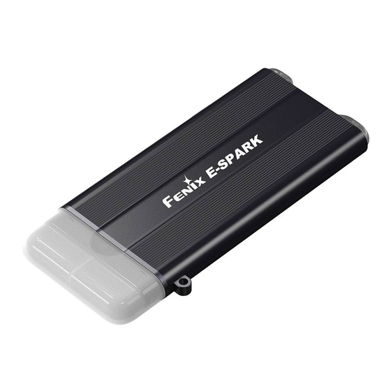 Fenix E-SPARK Bedienungsanleitung