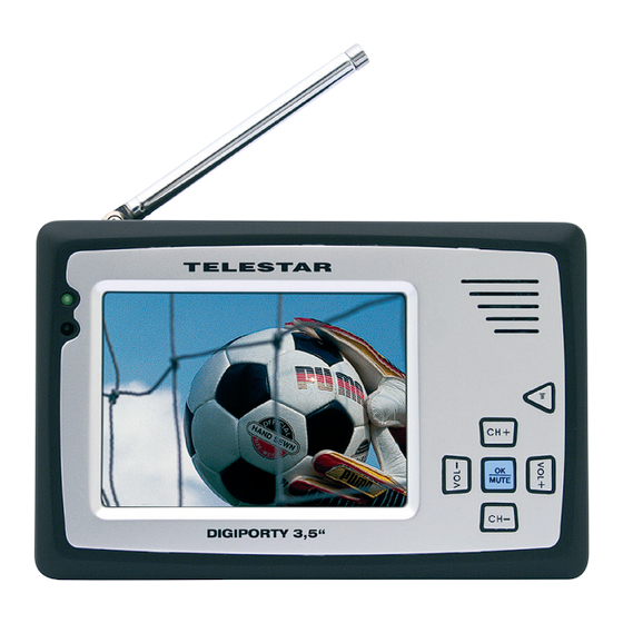 Telestar DIGIPORTY 3,5“ Bedienungsanleitung
