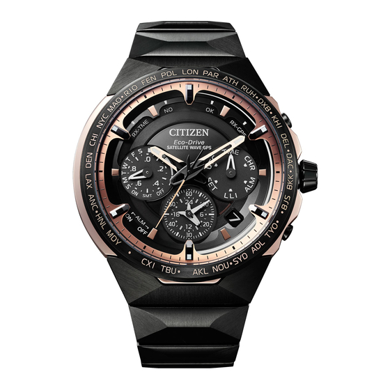 Citizen F950 Kurze Anweisungen