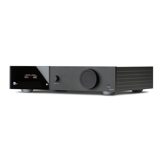 Lyngdorf Audio TDAI-2170 Bedienungsanleitung