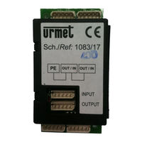 Urmet 1083/17 Bedienungsanleitung