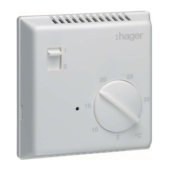 hager EK003 Bedienungsanleitung