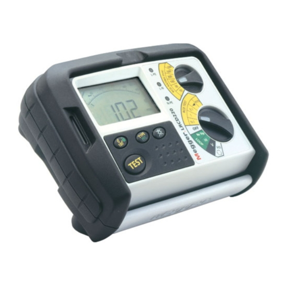 Megger LRCD200 Serie Benutzerhandbuch
