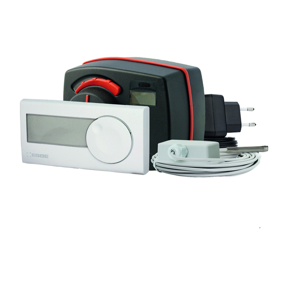 ESBE CRD200 Serie Installationsanleitung