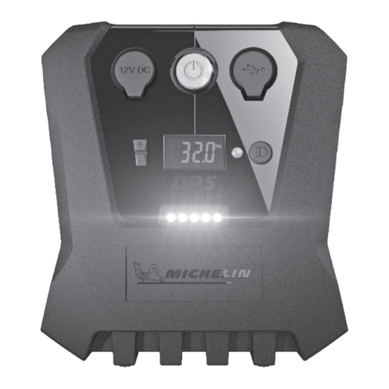 Michelin PROGRAMMIERBARER 12V Bedienungsanleitung