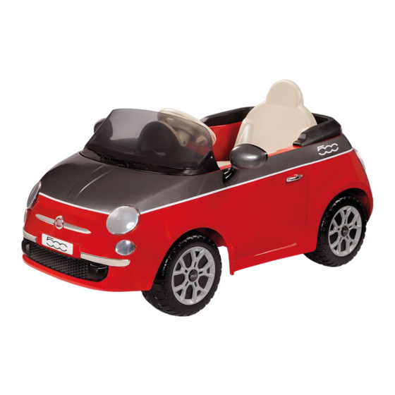 Peg-Perego FIAT 500 S Handbücher