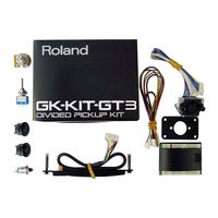 Roland GK-Kit-GT3 Bedienungsanleitung