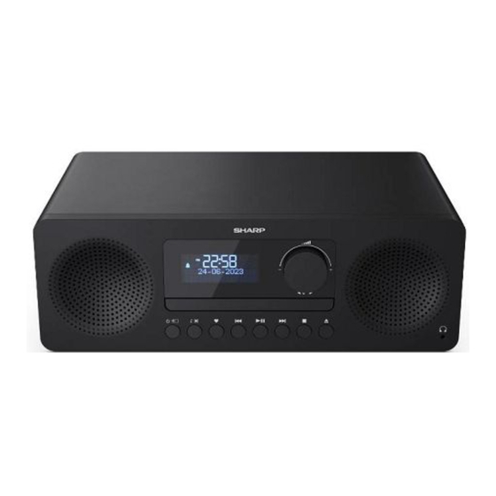 Sharp XL-B720BK Bedienungsanleitung