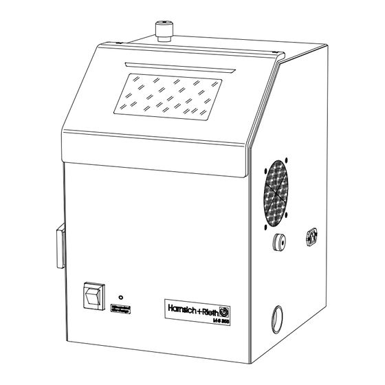 harnisch+rieth M-S 355 Betriebsanleitung