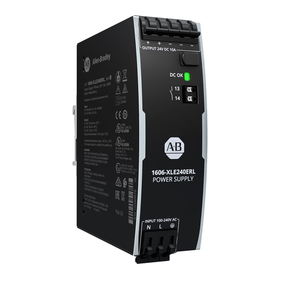 RockweII Automation 1606-XLE Bedienanleitung