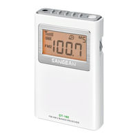 Sangean Pocket Radio R16 Bedienungsanleitung