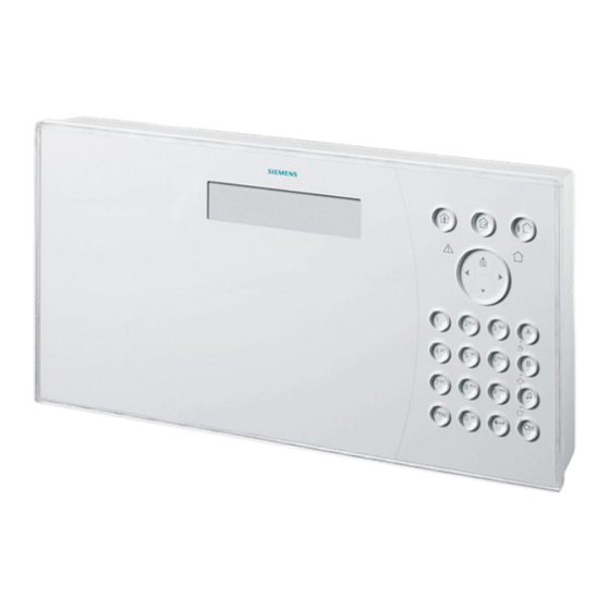 Siemens Sintony 60 Compact Bedienungsanleitung