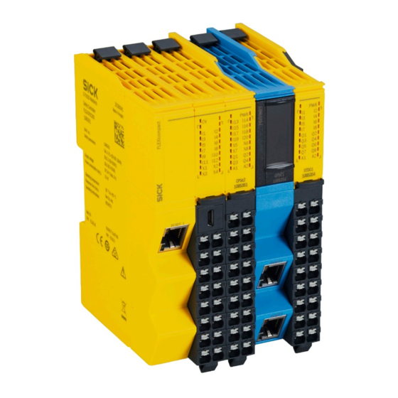 SICK Flexi Gateway GCAN1 Betriebsanleitung