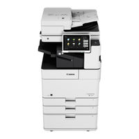 Canon imageRUNNER ADVANCE DX 4725i Anwenderhandbuch
