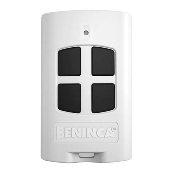 Beninca AK Serie Bedienungsanleitung