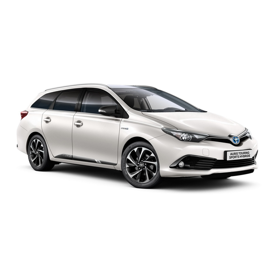 Toyota Auris Touring Sports Handbücher