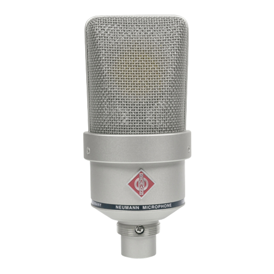 Georg Neumann GmbH TLM 103 Bedienungsanleitung