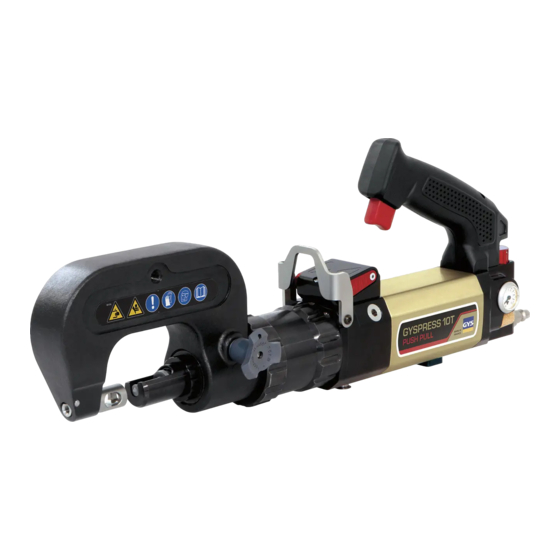 GYS GYSPRESS PREMIUM 10T PUSH-PULL Betriebsanleitung