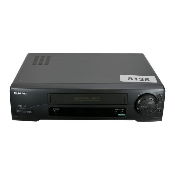 Sharp VC-M23SM Servicehandbuch
