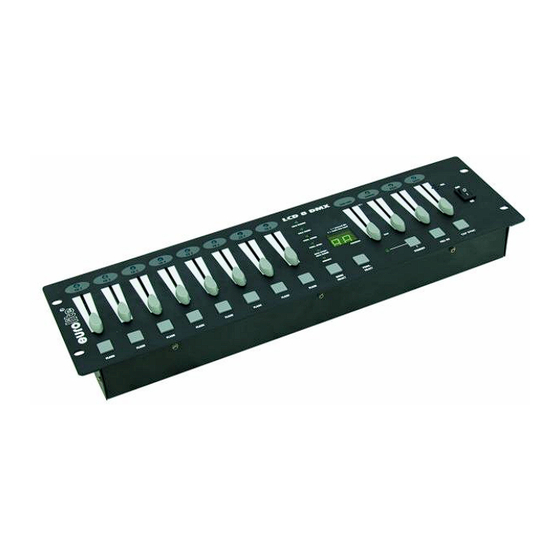 EuroLite LCD-8 Bedienungsanleitung