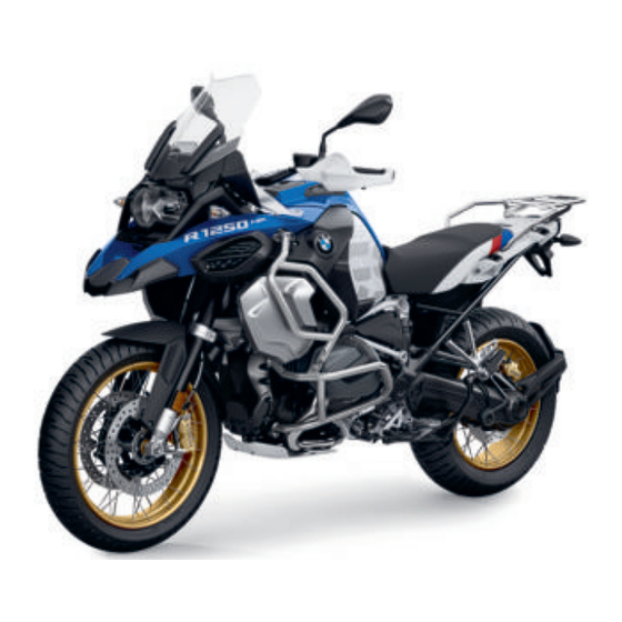 BMW Motorrad R 1250 GS Adventure 2023 Betriebsanleitung