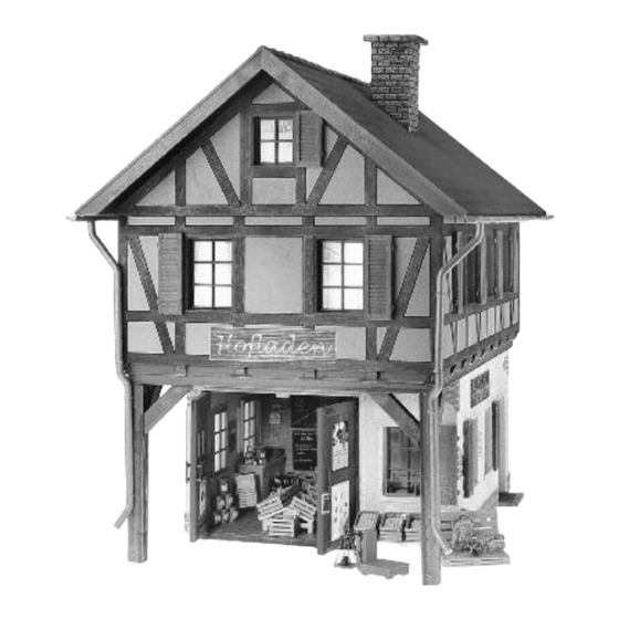 Faller 331022 Hofladen Anleitung