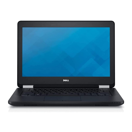 Dell Latitude E5270 Benutzerhandbuch
