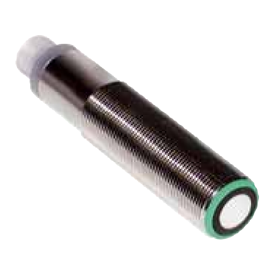 Pepperl+Fuchs UB500-18GM75-E5-V15 Handbuch