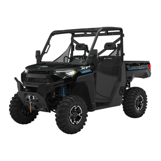 Polaris  GENERAL 1000 EPS Serie Betriebsanleitung Für Wartung Und Sicherheit