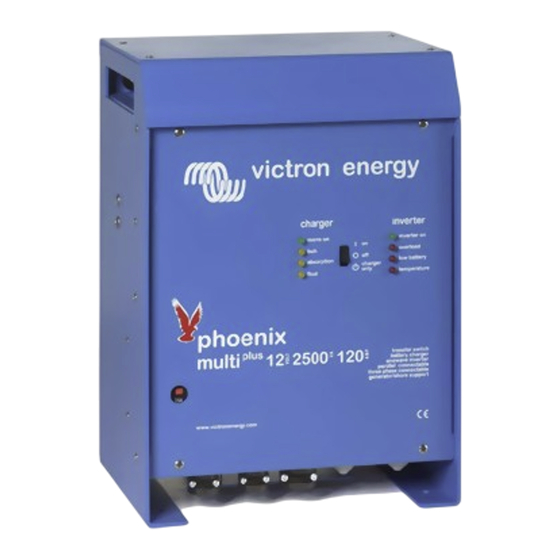 Victron energy Phoenix Multi 12/1600/70 Installationsanleitung