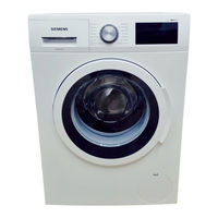 Siemens WM14T640/13 Gebrauchs- Und Aufstellanleitung