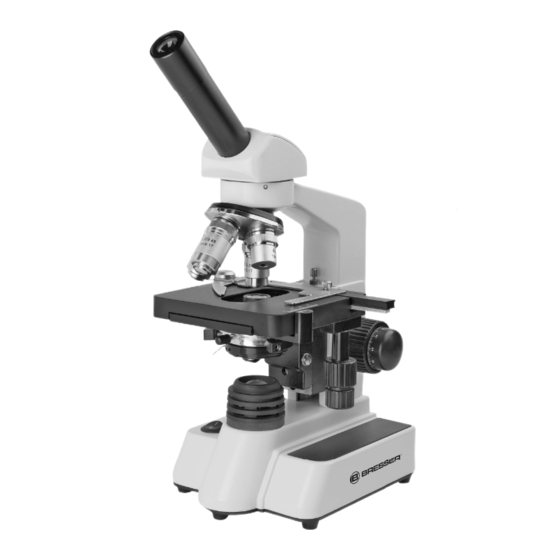 Bresser ERUDIT DLX 40-1000x Bedienungsanleitung
