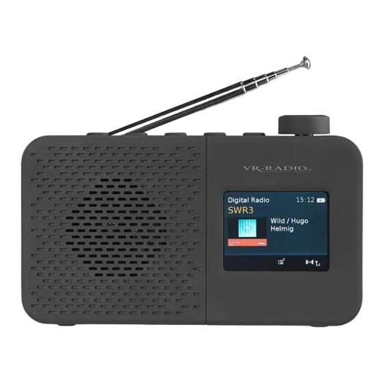 VR-RADIO DOR-245 Bedienungsanleitung