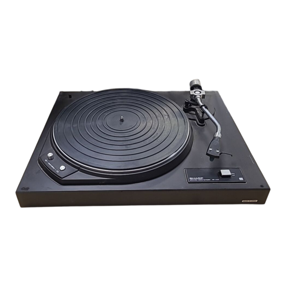 Sharp RP-1000H Serviceanleitung