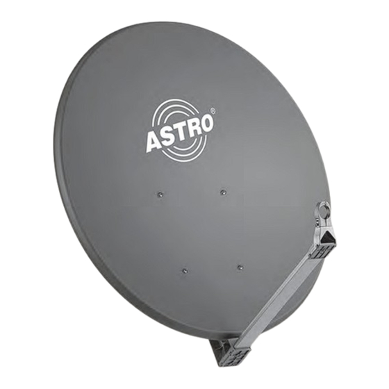 ASTRO ASP 100 Montageanleitung