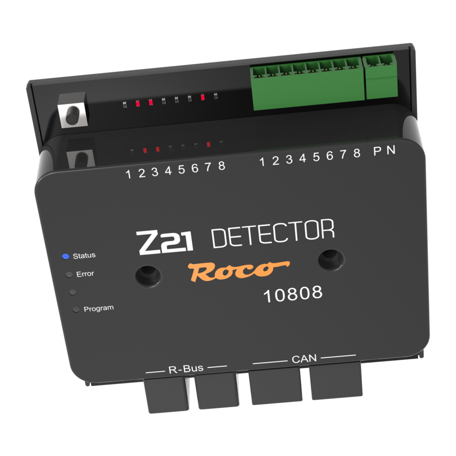 roco Z21 Detector Handbuch