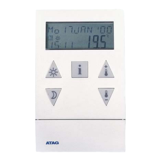Atag ATR 5000 Bedienungsanleitung