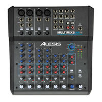 Alesis MultiMix8 USB2.0 Bedienungsanleitung