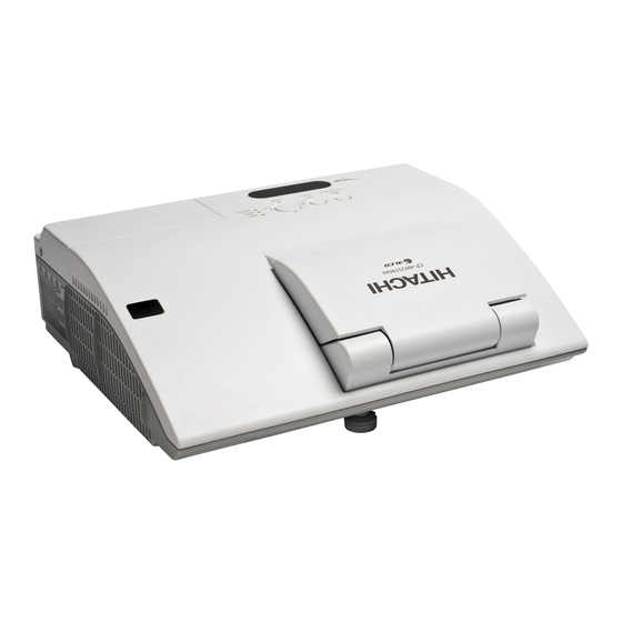 Hitachi CP-AW2519N Benutzerhandbuch