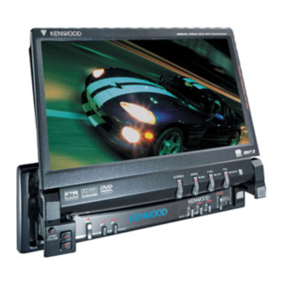 Kenwood KVT-925DVD Bedienungsanleitung
