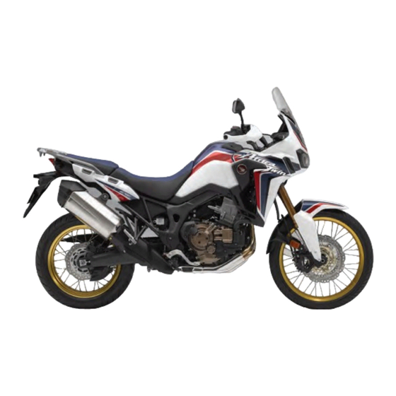 Honda CRF1000L Fahrerhandbuch