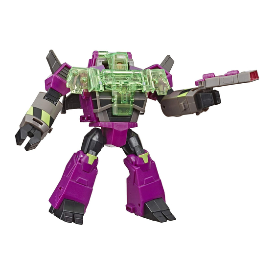 Hasbro Transformers Cyberverse CLOBBER Kurzanleitung
