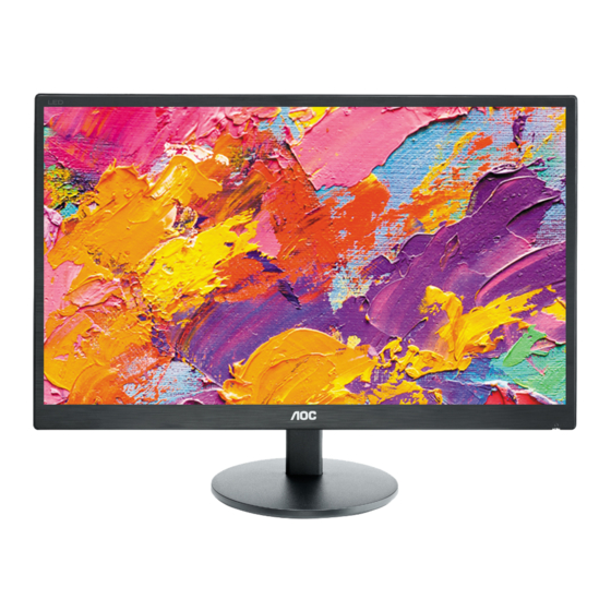 AOC E2470SWHE Bedienungsanleitung